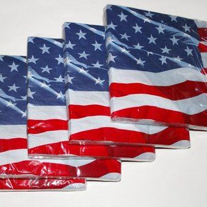 5 Pack Stars and Stripes Forever Napkins